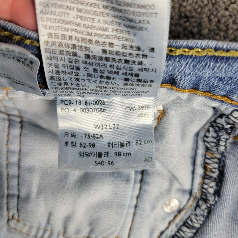 Levis actual measurements